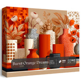 Verbrannte orange Träume Puzzle 1000 Stücke
